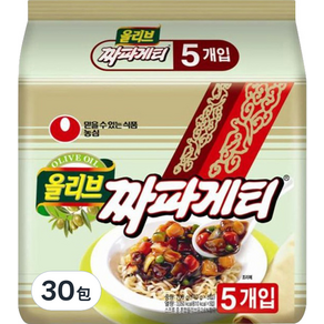 NONGSHIM 農心 橄欖炸醬麵, 140g, 30包