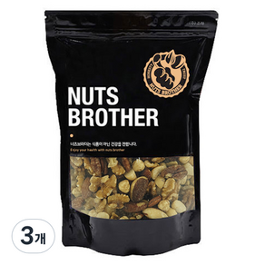 NUTS BROTHER 優質綜合堅果, 400g, 3包