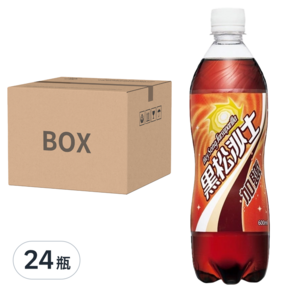 黑松沙士 加鹽, 600ml, 24瓶