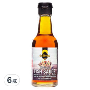 deSIAM 泰式魚露, 60ml, 6瓶