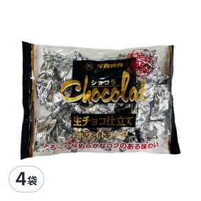 Takaoka 高岡食品 白巧克力, 150g, 4袋