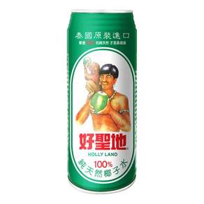 好聖地 100%純天然椰子水, 520ml, 3罐