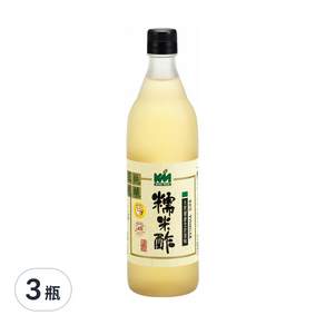 KOKUMORI 穀盛 糯米酢, 600ml, 3瓶