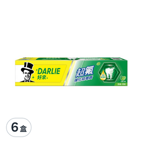 DARLIE 好來 超氟牙膏, 175g, 6盒