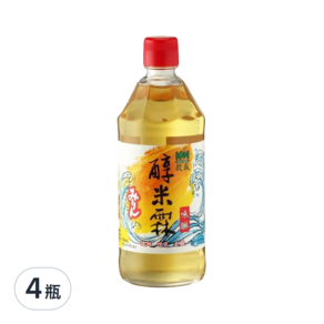 KOKUMORI 穀盛 醇米霖, 500ml, 4瓶