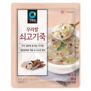 DAESANG 大象 韓國牛肉粥, 60g, 1包