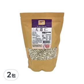 茂喜食品 進口嚴選商品 泰國大薏仁, 400g, 2包