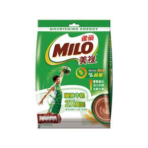 MILO 美祿 雙倍牛奶2X高鈣 可可麥芽飲品, 30g, 14入, 1袋