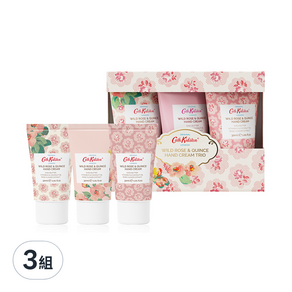 Cath Kidston 野玫瑰與木梨護手霜組, 3組