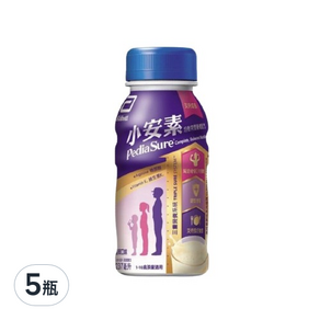 Abbott 亞培 PediaSure 小安素 均衡完整營養即飲配方 1歲以上, 237ml, 5瓶