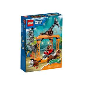 LEGO 樂高 城市系列 #60342, 鯊魚攻擊特技挑戰組 The Shark Attack Stunt Challenge, 1盒