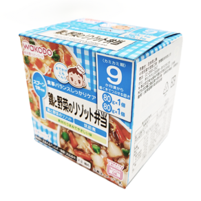 WAKODO 和光堂 雞肉蔬菜燴飯便當 9個月以上 2入, 160g, 1盒