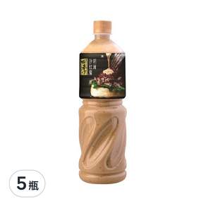 統一 四季 胡麻沙拉醬, 950ml, 5瓶