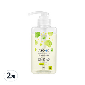 Ato&O2 嬰兒奶瓶和餐具洗滌劑 Shine Muscat Fragrance, 480g, 2個