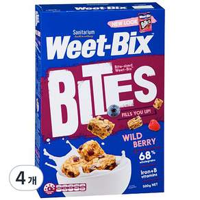 Sanitarium 欣善怡 Weet-Bix 全穀麥片 野莓口味, 500g, 4盒