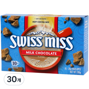 SWISS MISS 即溶牛奶可可粉隨身包, 28g, 10包, 3盒