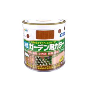 ASAHIPEN 朝日塗料 水性室內外護木漆 防蟲防腐防霉 紅橡 700ml, 1罐