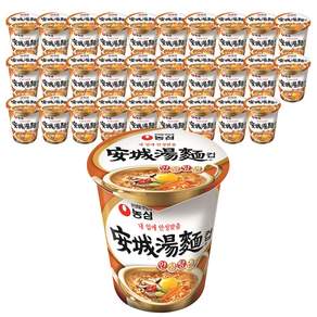 Nongshim 農心 韓國境內版 安城湯麵 杯裝, 30入