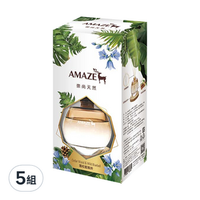 AMAZE 森林擴香 大地擴香, 雪松藍風鈴, 90ml, 5組