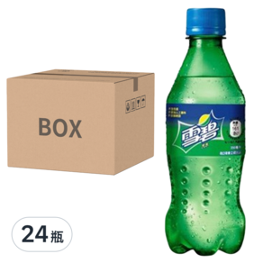 Sprite 雪碧 清爽檸檬風味, 350ml, 24瓶