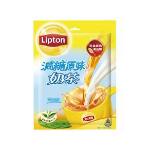 Lipton 立頓 減糖原味奶茶, 17g, 20包, 1袋