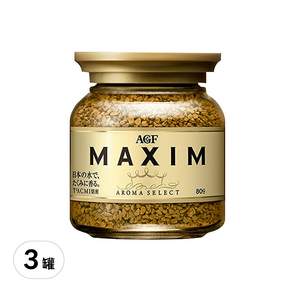 AGF MAXIM 咖啡粉, 80g, 3罐