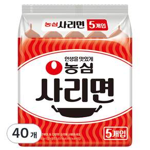 Nongshim 農心 Q拉麵 純麵條, 40包