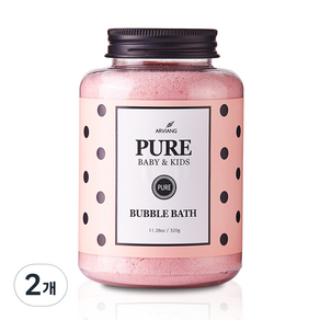 Arvian Baby Pure Bubble Bath Bubble Bath Soft Soft Sweet Rose, 320g, 2個