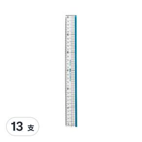 PENROTE 筆樂 直尺 TD7626 30cm, 13支