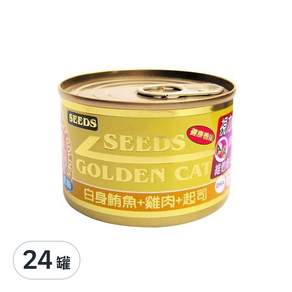 惜時 GOLDEN CAT 健康機能特級金貓大罐, 白身鮪魚+雞肉+起司, 170g, 24罐