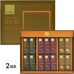 Olga Whole Foods 高鈣高膳食纖維 紅豆沙 45g x 6p + 黑芝麻 45g x 4p + 紅薯 45g x 4p 套裝, 2組