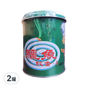 鱷魚 蚊香-A 60卷, 2罐