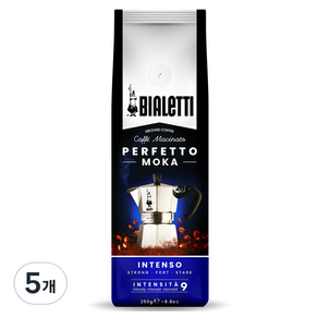 BIALeTTI 拜雷提 Perfetto研磨咖啡 Intenso, 摩卡壺, 5個, 250g