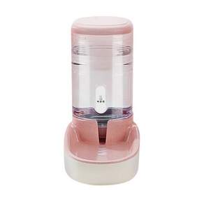 hipidog 寵物半自動飲水器, 3.8L, 粉色