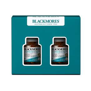 BLACKMORES 澳佳寶 無腥味迷你濃縮魚油, 80顆, 2罐