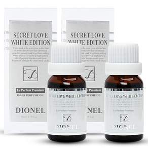 DIONEL White Edition女性私密護理香氛精油, 15ml, 2瓶