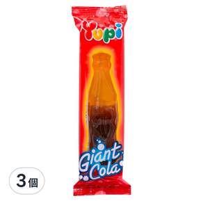 Yupi 呦皮 大可樂QQ糖, 28g, 3個