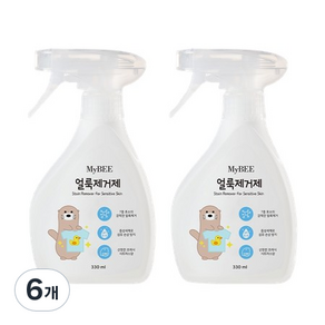 MyBEE 嬰幼兒衣物去污噴霧, 330ml, 6瓶