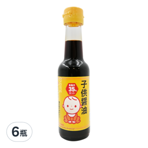 Yamaka 子供醬油, 150ml, 6瓶