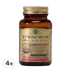 SOLGAR 酯類維生素C, 50顆, 4個