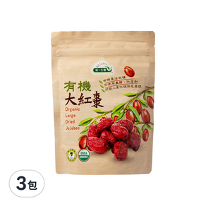 統一生機 有機大紅棗, 300g, 3包