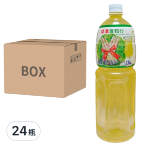 津津 蘆筍汁, 1.5L, 24瓶