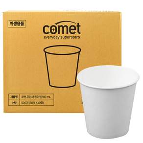 comet 紙杯180ml 500p, 1個