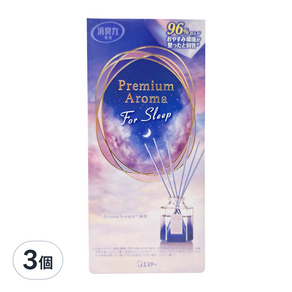 ST 雞仔牌 消臭力 Premium Aroma室內舒眠系列香氛擴香, 薄暮玫瑰, 50ml, 3個