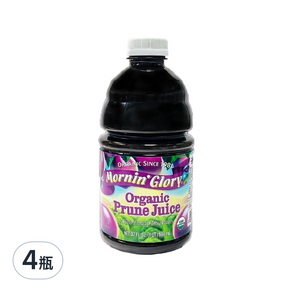 O'natural 歐納丘 Mornin’Glory 有機純黑棗汁, 946ml, 4瓶