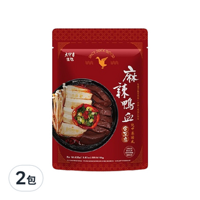 大甲佳旭 麻辣鴨血豆腐, 450g, 2包