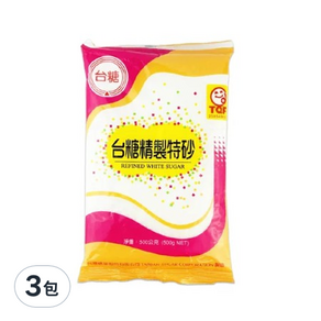 台糖 精製特砂, 500g, 3包