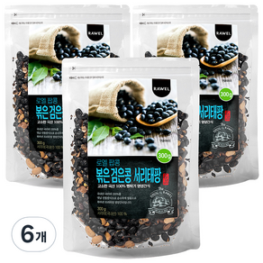 Roel Pop Beans 烤黑豆 Seoritaepang, 300g, 6個