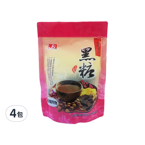 JI SUN 智珗食品 玫瑰四物黑糖, 210g, 4包