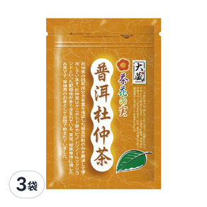 OKURA 大藏 普洱茶花杜仲茶, 2g, 20包, 3袋